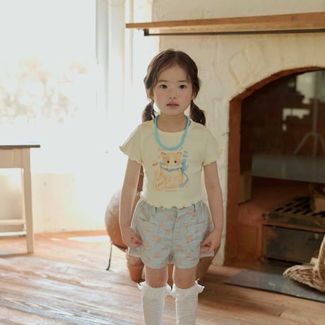 melikey/42. color ribbon half pants JS-JM