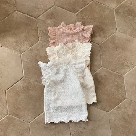 bebeholic/41. sugar fril T-shirt S(3-6M)-L(12-18M)