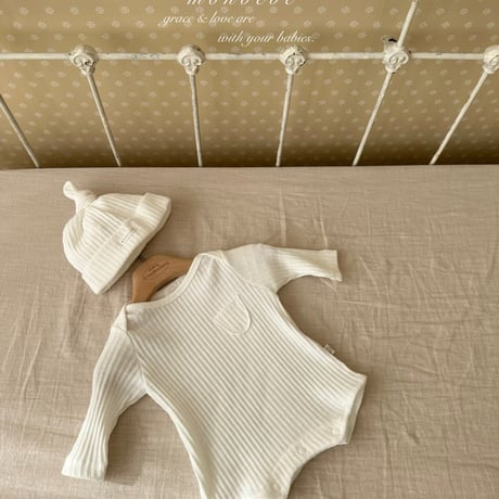 monbebe/33. leo suit ( beanie ) set NEWBORN(0-3M)-S(3-6M)