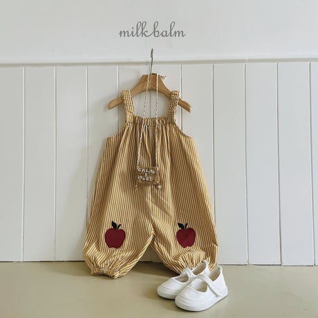 milkbalm/25. apple overalls XS-XL