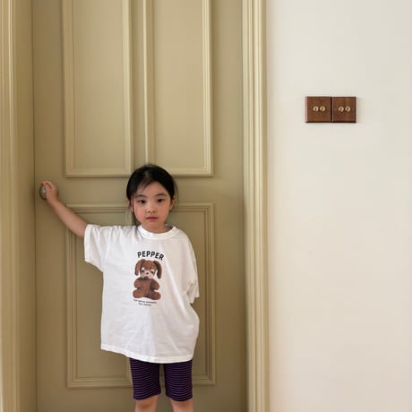 pepper/2. wang wang T-shirt ADULT