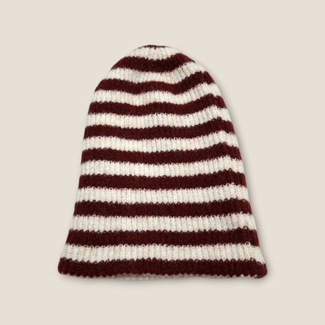 dudie/114. stripe beanie FREE(48-52CM)