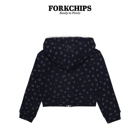 forkchips/66. daisy hood zipup M-XL