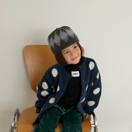 con_/31. snowman cardigan 1(66-77CM)-4(97-107CM)