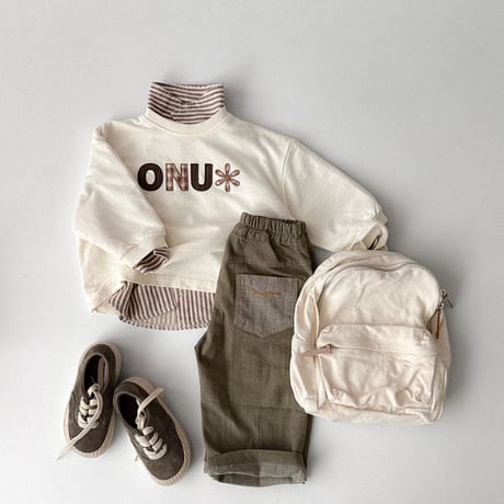 onu/30. stitch denim pants BABY(12M)-XL(6-7Y)