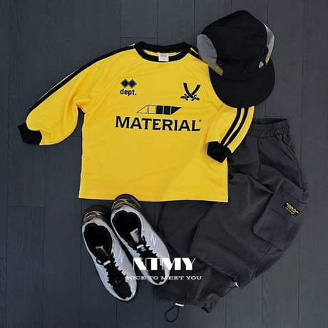 nicetomeetyou/28. ( jersey ) block T-shirt JS-JL