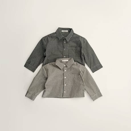 fromi/68. crop check shirt JS-JL