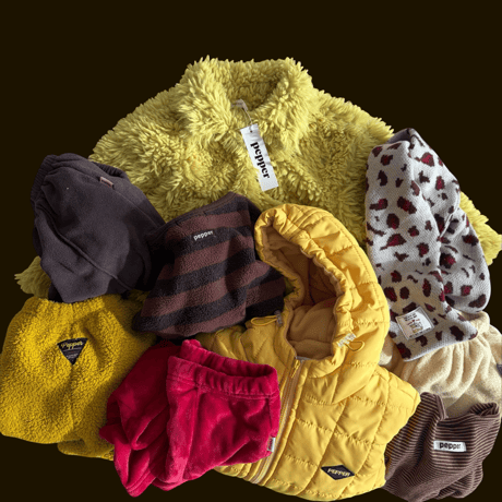 pepper/10. leopard muffler XS-XL