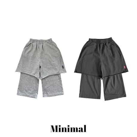 minimal/10. rolling rayerd pants JS-JM