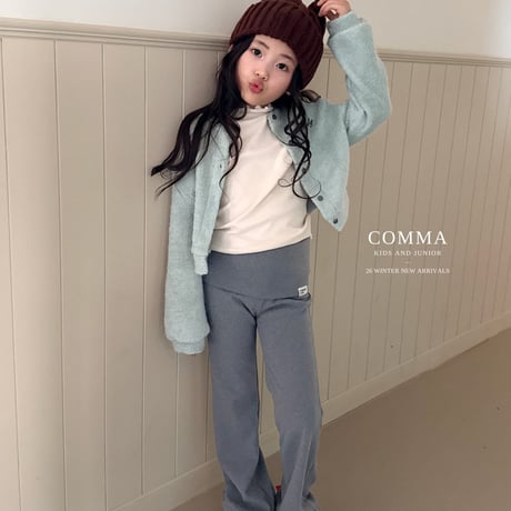 comma/74. embroidery cardigan 140-150