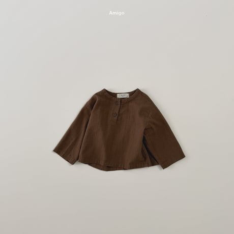 amigo/44. natural peach shirt XS-XL