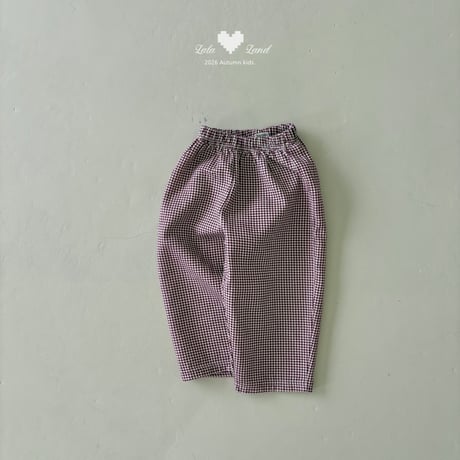 lalaland/5. ritz check pants XS-XL