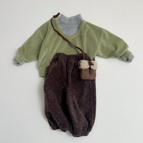 minirobe/5. Fleece jogger pants S-XL