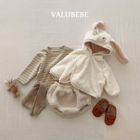 valubebe/91. rabbit fleece jacket 6M-S