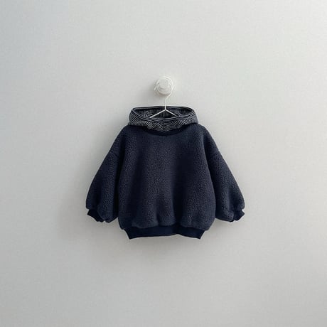 minirobe/4. Boa fleece hooded sweatshirt S-XL