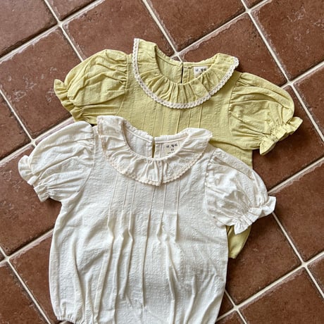 thelala/55. lemon collar suit XS-M
