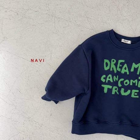 navi/8. dream man-to-man 2XL-JL