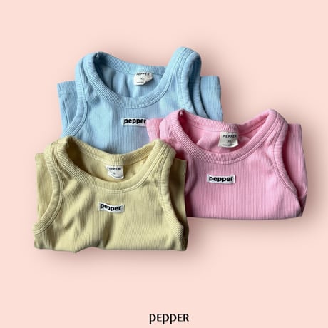 pepper/17. spring spring sleeveless XS-XL