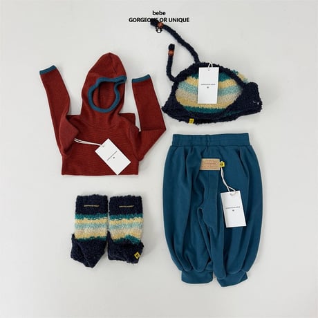gou/4. B- ColorMix beanie 1(12-18M)