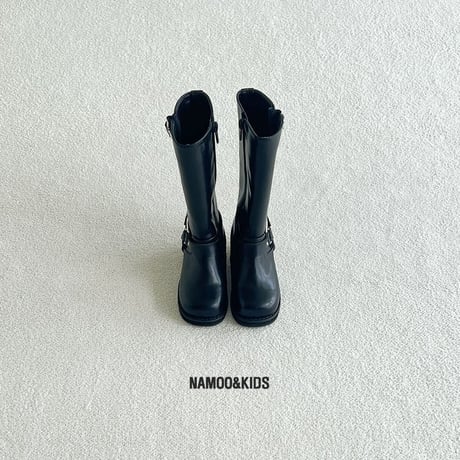 namoo/43. two buckle rider long boots 160-230
