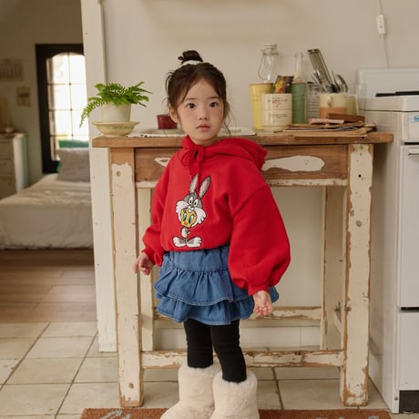 melikey/68. denim kangkang skirt leggings JS-JM