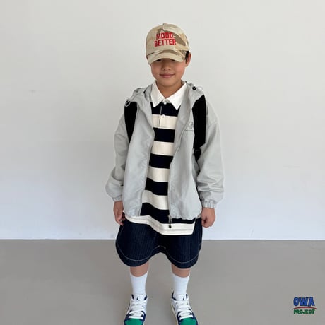 owa/16. rugby collar T-shirt JS-JL
