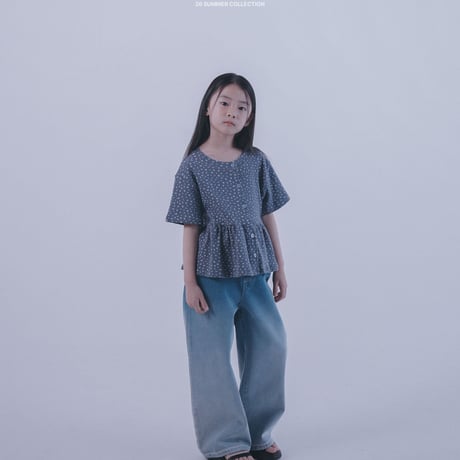 lilybooth/48. gra denim pants JS-JL