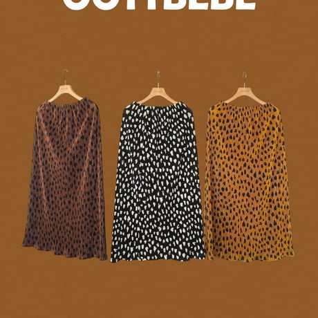 oottbebe/4. velvet leopard ( adult ) skirt FREE