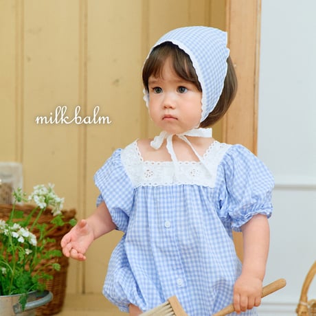 milkbalm/12. ivy check suit XS(-6M)-M(12M-18M)