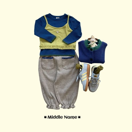 middlename/5. waffle pocket mello pants S-XL