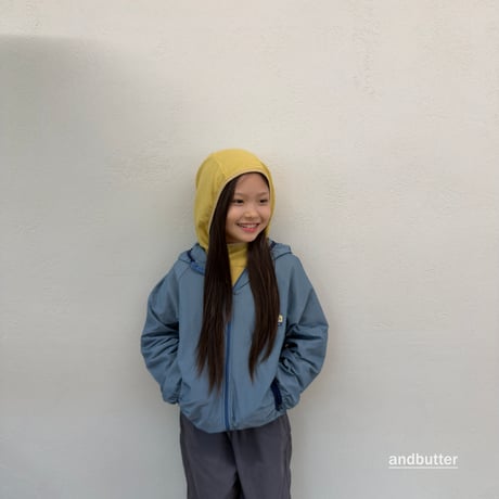andbutter/44. Stripe Windbreaker JS-JM