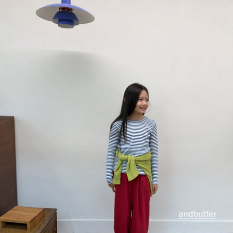andbutter/72. Tommy Point T-Shirt JS-JM