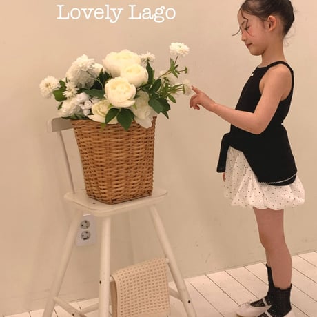 lago/19. flower t sleeveless S-JS