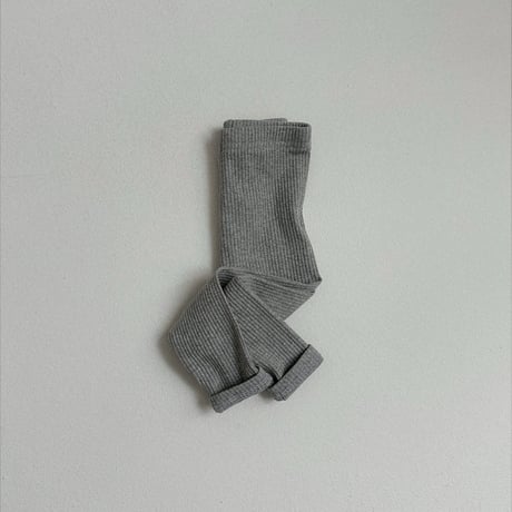 atomeme/22. Milky Rib Leggings S-XL
