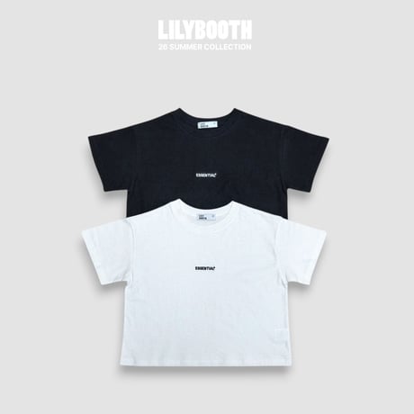 lilybooth/50. plan essential half t T-shirt JS-JL
