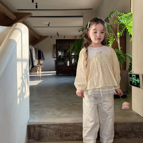 aiai/92. roze lace blouse 90-130