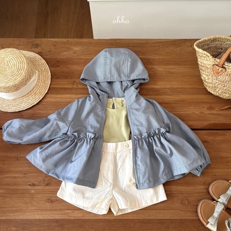 ohho/8. summer fril windbreaker S-2XL