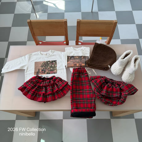 ninibello/77. Carol Check Skirt? XS-XL