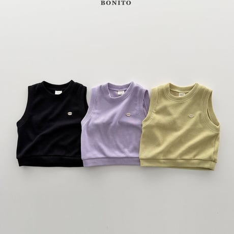 bonito/88. butter knit vest 12M-XL