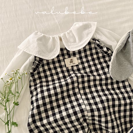 valubebe/66. enni big collar blouse 6M-S