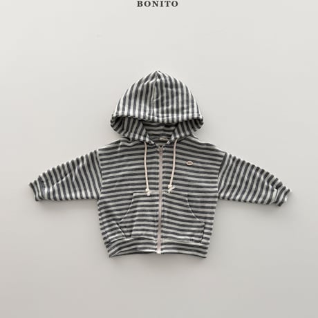bonito/60. hit hood zipup JS-JM