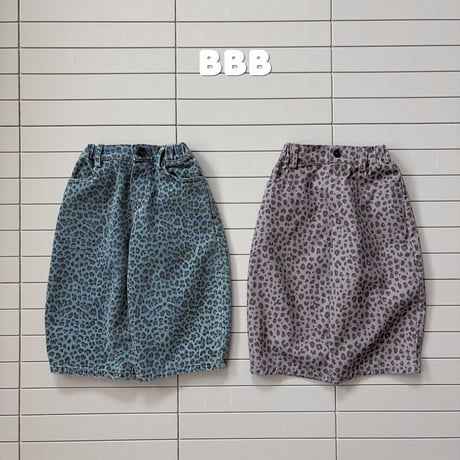 bellabambina/38. leopard denim pants 2XS-XL