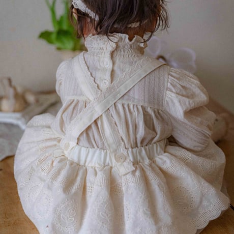 oren/1. bebe ) Riel lace skirt bloomer BEBE_S-BEBE_M