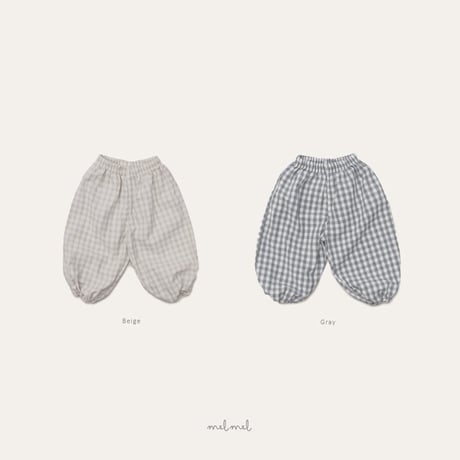 melmel/5. Check bloomers XXS-XL