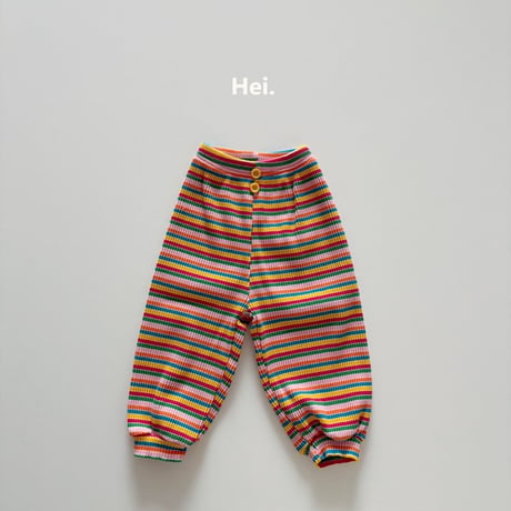 hei/4. rainbow pants XS-XL