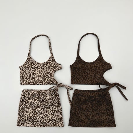 haroharo/98. leopard SET bustier 2XL-4XL
