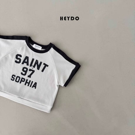 heydo/27. saint two color T-shirt S-XL