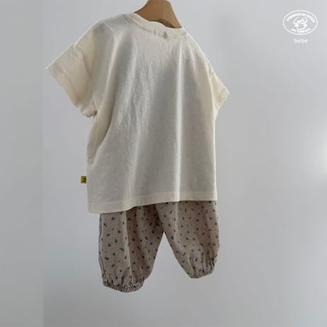 gou/160. B- pin tuck half T-shirt 2(6-12M)-3(12-18M)