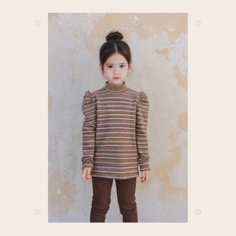 monatelier/25. mello stripe T-shirt S-2XL