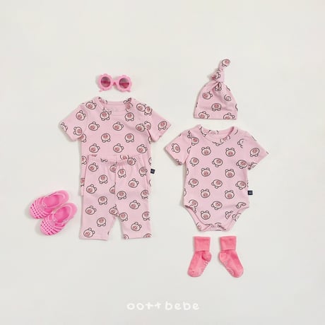 oottbebe/47. happy friends inner wear XS(1-2Y)-XL(6-7Y)